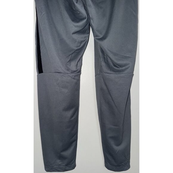Nike Pants Women’s Size Large Black Side Stripes Grey Polyester - Picture 7 of 15